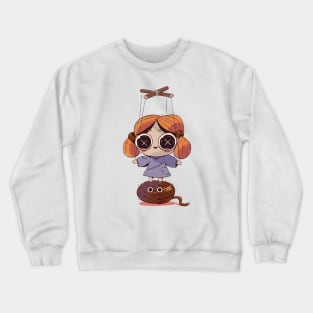 Doll and ball Crewneck Sweatshirt